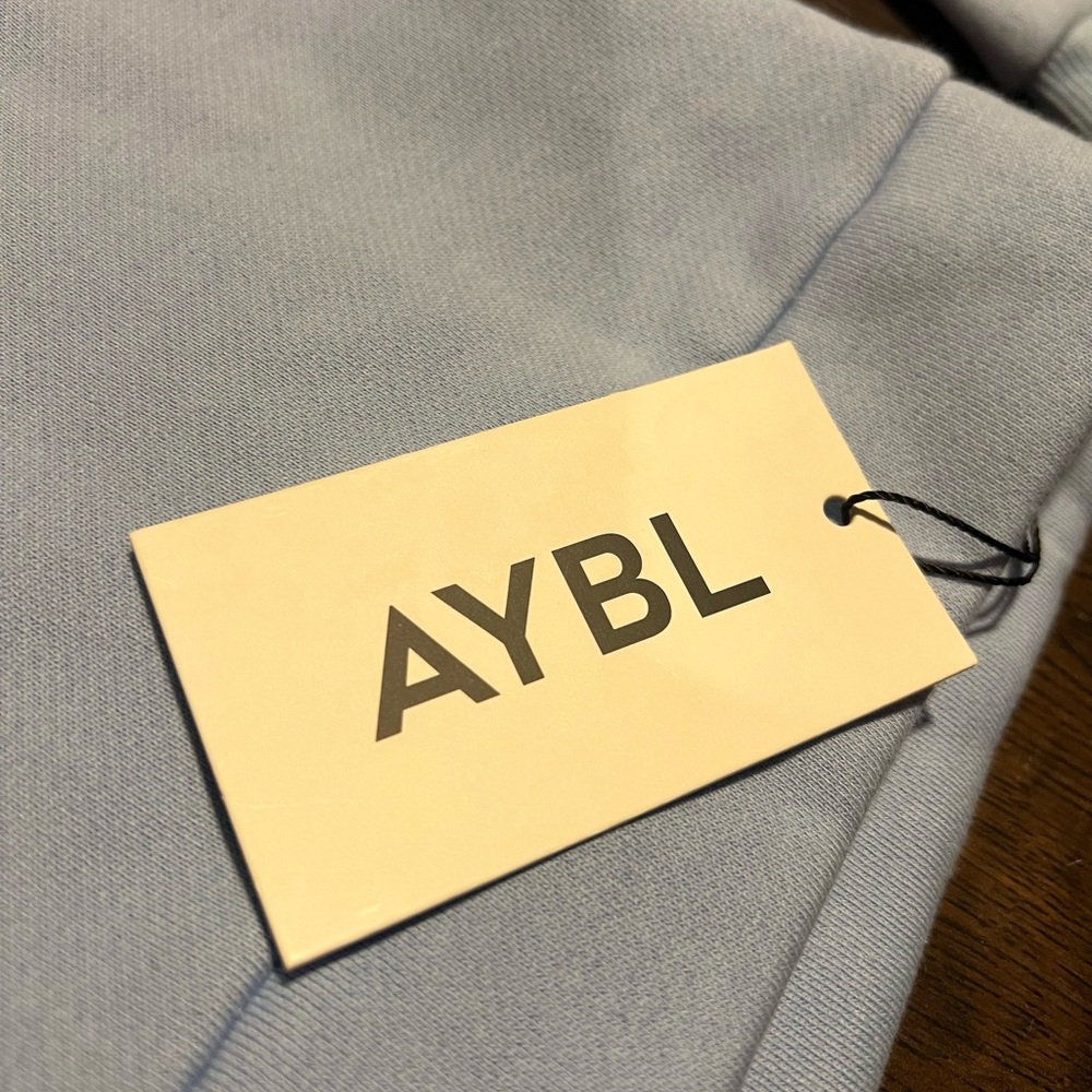 AYBL Baby Blue “Staple” Cropped Hoodie - Picture 5 of 6
